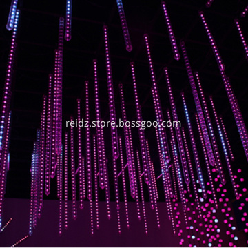 3D tube light decoration